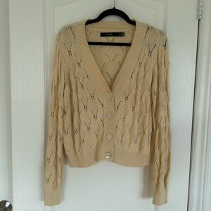 Vero Moda crochet cardigan, size M